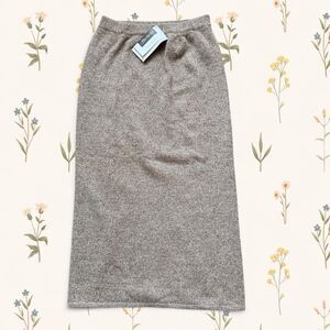 NWT Vintage Berkertex Luxury Knit Midi Pencil Skirt Cozy (CHECK MEASUREMENTS!)